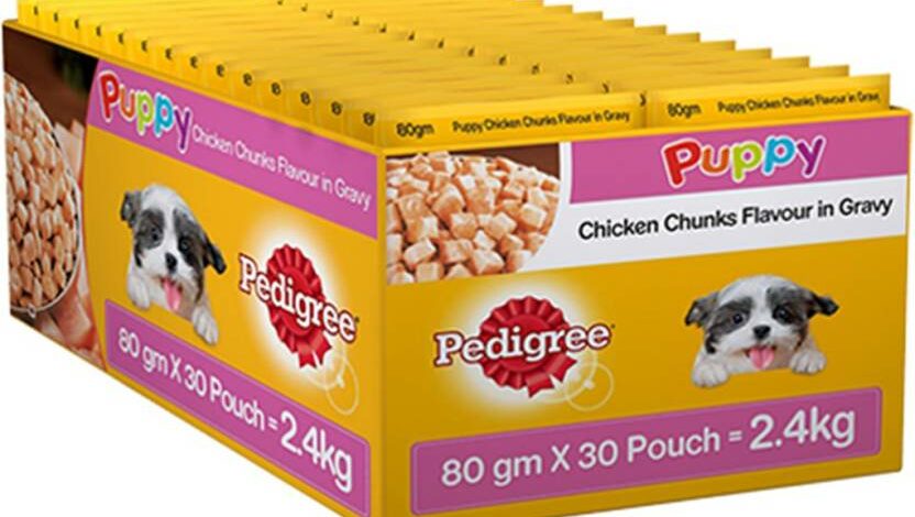 Pedigree Chicken Chunks for Puppy 80gm x 30 pouch