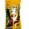 Optimum 3 in 1 Fish Food for Carp, Goldfish and Cichlid Spirulina 6%  Floating