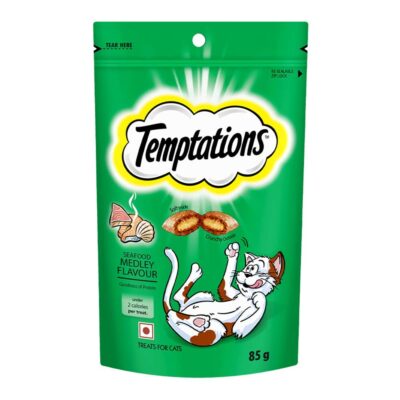 Temptations Cat Treat, Seafood Medley Flavour - 85 g